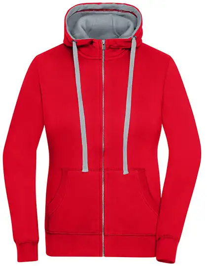 Ansicht 2 – Ladies´ Lifestyle Zip-Hoody (JN962)