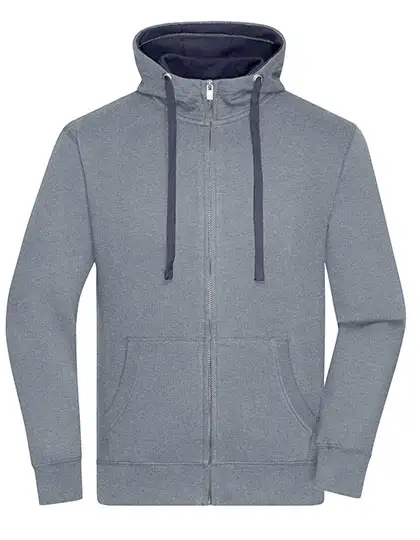 Ansicht 6 – Men´s Lifestyle Zip-Hoody (JN963)