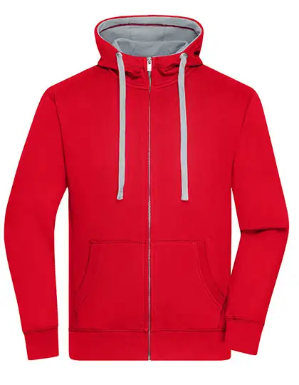 Ansicht 2 – Men´s Lifestyle Zip-Hoody (JN963)
