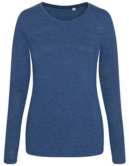 Ansicht 4 – Women´s Long Sleeve Tri-Blend T (JT002F)