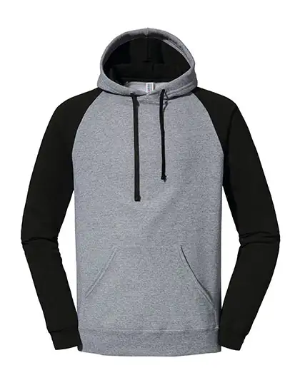 Ansicht 1 – Nublend® Colour-Block Raglan Hooded Sweatshirt (JZ96CR)