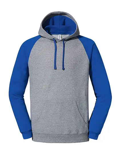 Ansicht 4 – Nublend® Colour-Block Raglan Hooded Sweatshirt (JZ96CR)