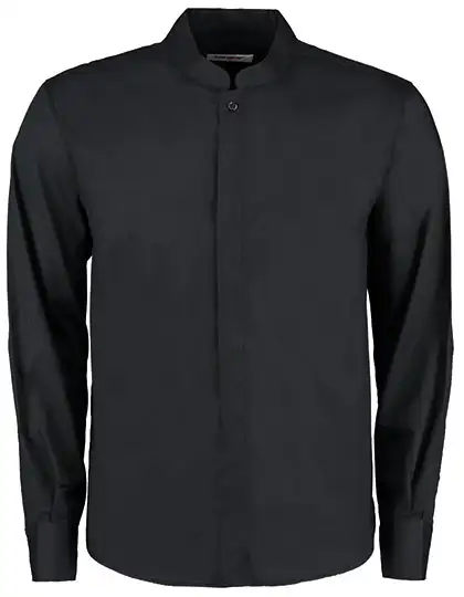 Ansicht 1 – Men´s Tailored Fit Mandarin Collar Shirt Long Sleeve (K123)
