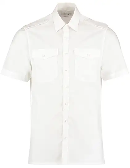 Ansicht 1 – Men´s Tailored Fit Pilot Shirt Short Sleeve (K133)