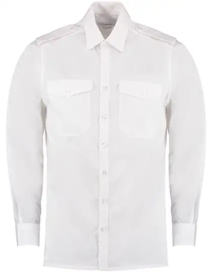 Ansicht 1 – Men´s Tailored Fit Pilot Shirt Long Sleeve (K134)