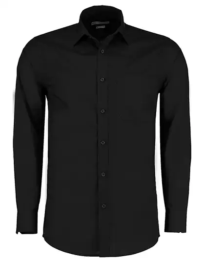 Ansicht 2 – Men´s Tailored Fit Poplin Shirt Long Sleeve (K142)