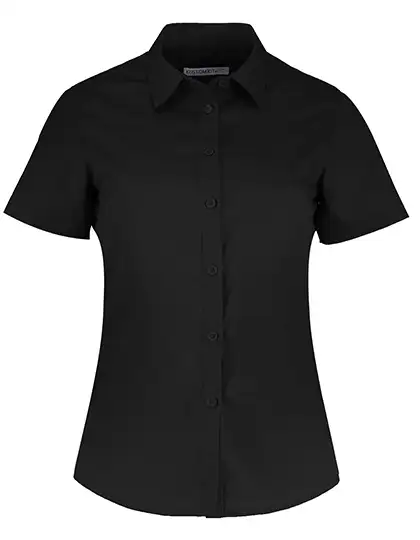 Ansicht 3 – Women´s Tailored Fit Poplin Shirt Short Sleeve (K241)
