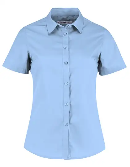 Ansicht 2 – Women´s Tailored Fit Poplin Shirt Short Sleeve (K241)