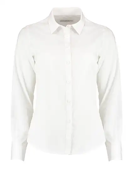 Ansicht 3 – Women´s Tailored Fit Poplin Shirt Long Sleeve (K242)