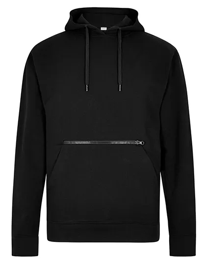 Ansicht 2 – Regular Fit Pique Hoodie with Zipped Pocket (K338)