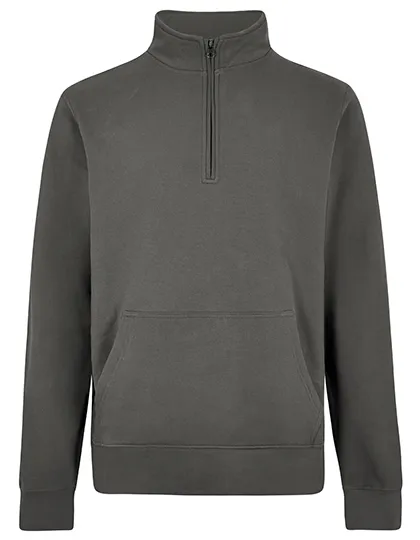 Ansicht 3 – Regular Fit 1/4 Zip Pique Sweatshirt (K339)