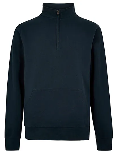 Ansicht 1 – Regular Fit 1/4 Zip Pique Sweatshirt (K339)