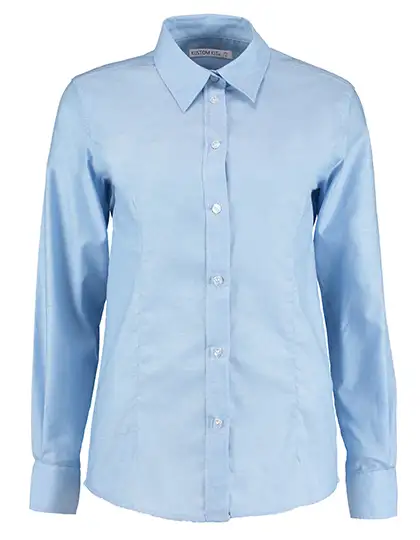 Ansicht 2 – Women´s Tailored Fit Workwear Oxford Shirt Long Sleeve (K361)