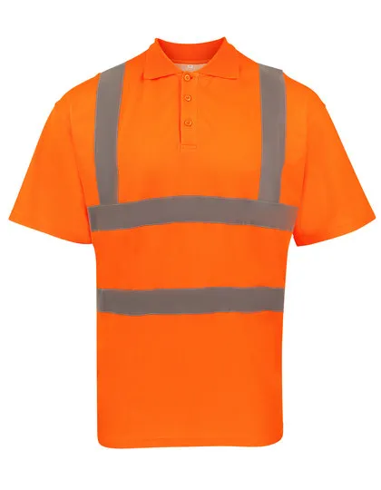 Ansicht 1 – High-End Polycotton Hi-Vis Polo Shirt Cambridge (KX075)