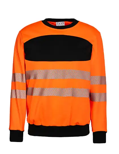 Ansicht 1 – EOS Hi-Vis Workwear Sweatshirt With Printing Area (KX1001)