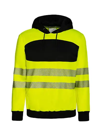 Ansicht 2 – EOS Hi-Vis Workwear Hoody With Printing Area (KX1002)