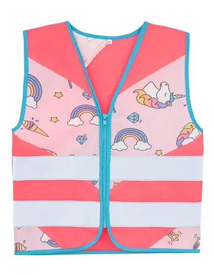 Ansicht 1 – Children´s Safety Vest Action Fantasy CO² Neutral (KX124K)