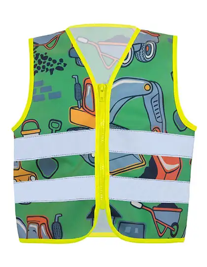 Ansicht 1 – Children´s Safety Vest Action Working Heroes CO² Neutral (KX125K)