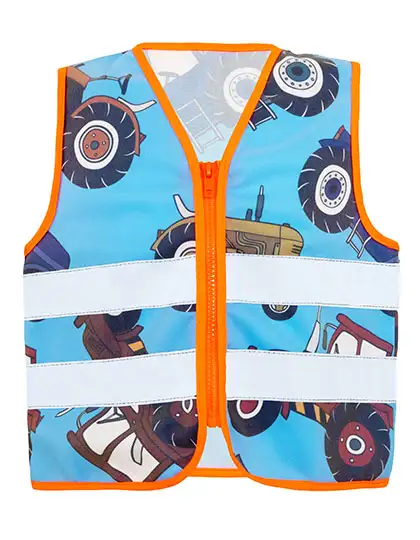 Ansicht 2 – Children´s Safety Vest Action Working Heroes CO² Neutral (KX125K)