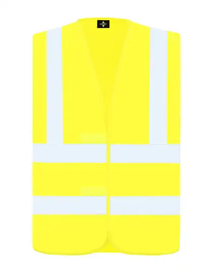 Ansicht 2 – Hi-Vis Safety Vest With 4 Reflective Stripes Hannover (KX140)