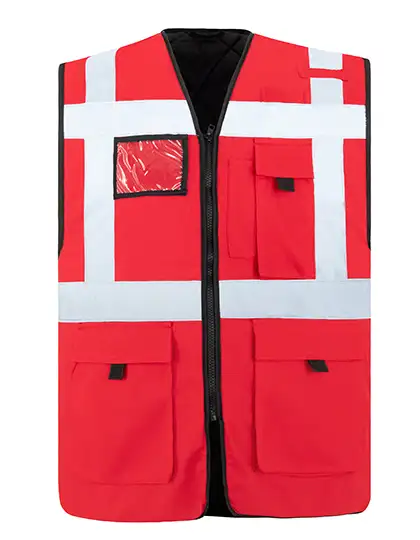 Ansicht 2 – Padded Comfort Executive Safety Vest Wismar CO² Neutral (KX165)