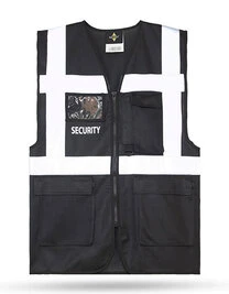 Ansicht 1 – “SECURITY” Mesh Multifunctional Safety Vest “Tampa” (KX184)