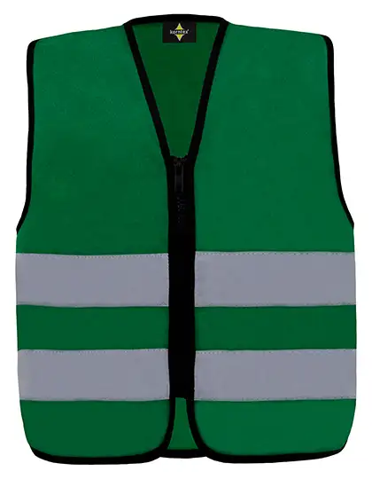 Ansicht 7 – Kids´ Hi-Vis Safety Vest With Front Zipper Aalborg (KX201)