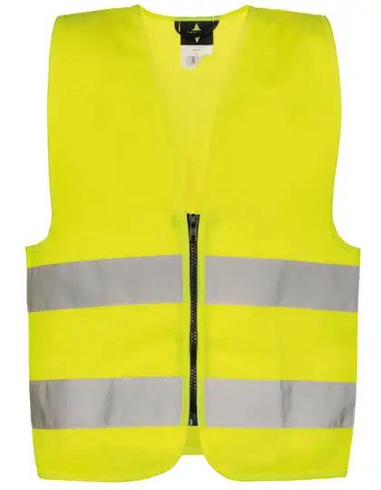 Ansicht 11 – Kids´ Hi-Vis Safety Vest With Front Zipper Aalborg (KX201)