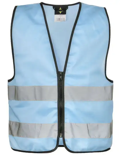 Ansicht 14 – Kids´ Hi-Vis Safety Vest With Front Zipper Aalborg (KX201)