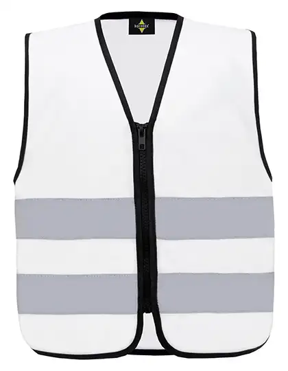 Ansicht 5 – Kids´ Hi-Vis Safety Vest With Front Zipper Aalborg (KX201)