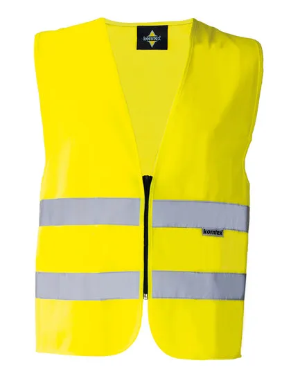 Ansicht 2 – Hi-Vis Safety Vest Cologne With Front Zipper (KX217)