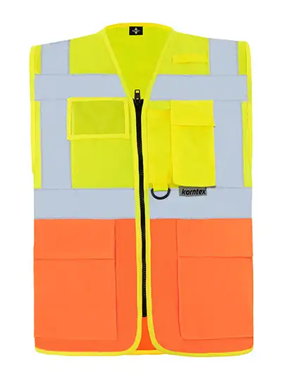 Ansicht 3 – Executive Multifunctional Safety Vest Berlin (KX802)