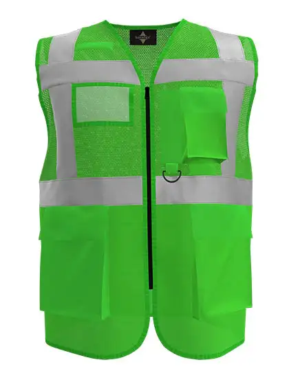 Ansicht 7 – Multifunctional Hi-Vis Mesh-Vest Athens (KX808)