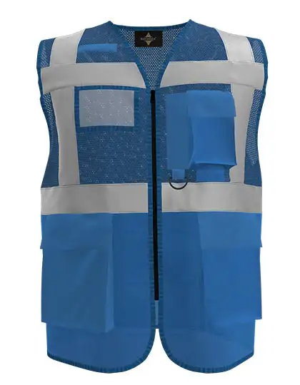 Ansicht 3 – Multifunctional Hi-Vis Mesh-Vest Athens (KX808)