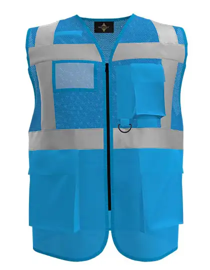 Ansicht 5 – Multifunctional Hi-Vis Mesh-Vest Athens (KX808)