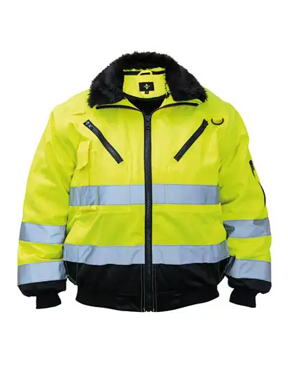 Ansicht 2 – Robust 4-in-1 Hi-Vis Pilot Jacket Oslo (KX809S)
