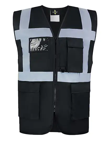Ansicht 16 – CO² Neutral Multifunctional Executive Safety Vest Hamburg (KX810)