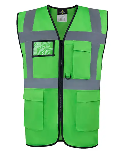 Ansicht 7 – CO² Neutral Multifunctional Executive Safety Vest Hamburg (KX810)