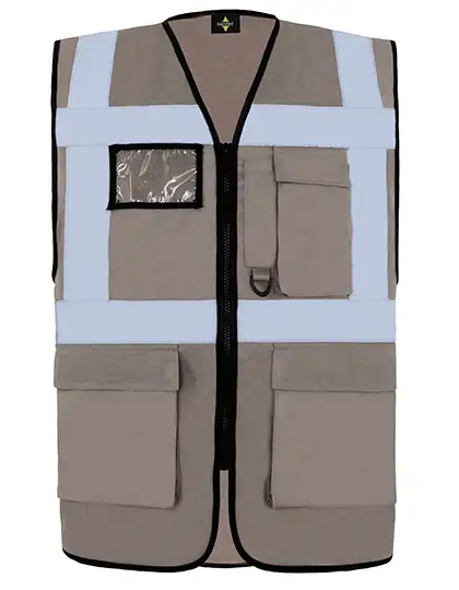 Ansicht 18 – CO² Neutral Multifunctional Executive Safety Vest Hamburg (KX810)