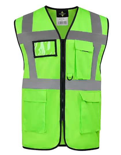 Ansicht 4 – CO² Neutral Multifunctional Executive Safety Vest Hamburg (KX810)