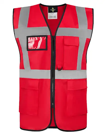 Ansicht 8 – CO² Neutral Multifunctional Executive Safety Vest Hamburg (KX810)