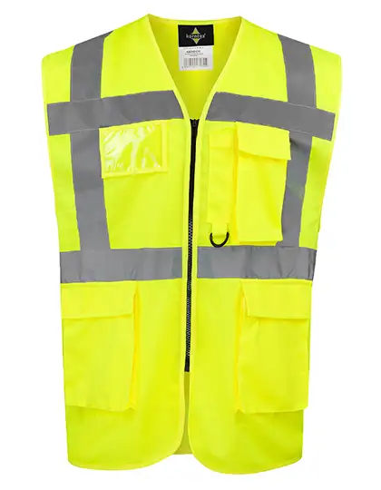 Ansicht 1 – CO² Neutral Multifunctional Executive Safety Vest Hamburg (KX810)