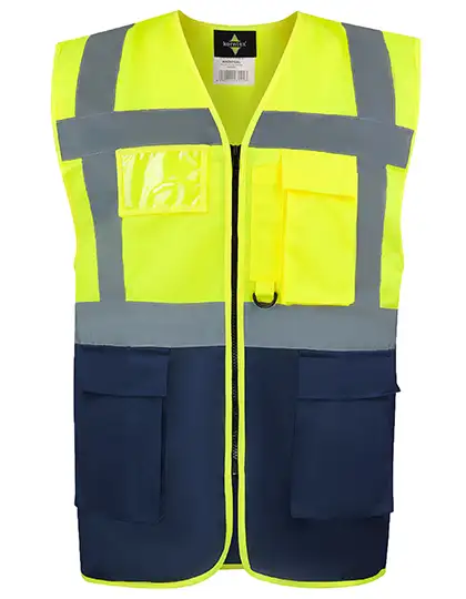 Ansicht 9 – CO² Neutral Multifunctional Executive Safety Vest Hamburg (KX810)