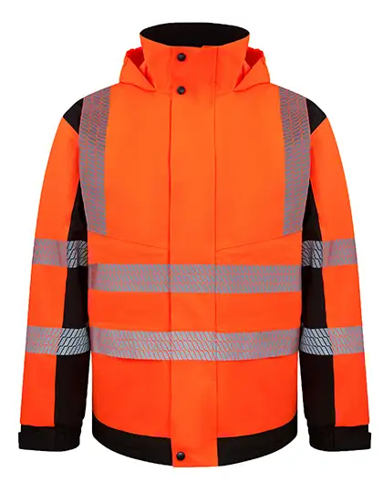 Ansicht 3 – Premium Printable Hi-Vis Softshell Safety Jacket Copenhagen (KX812)