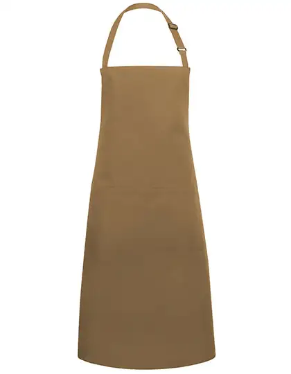 Ansicht 4 – Latzschürze Basic mit Tasche und Schnalle (KY044)