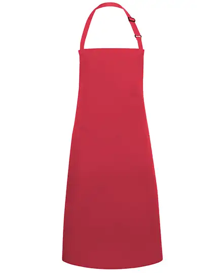 Ansicht 3 – Latzschürze Basic mit Tasche und Schnalle (KY044)