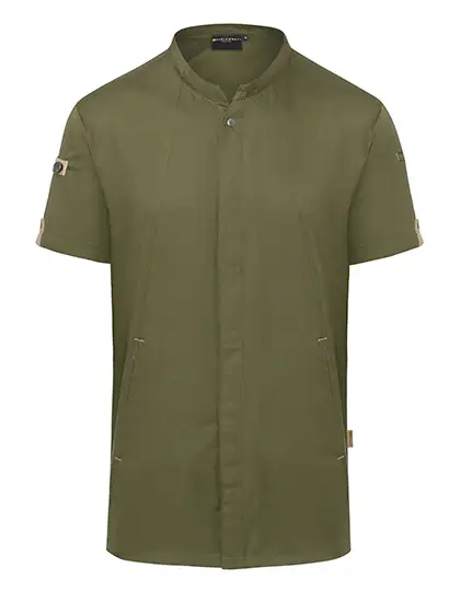 Ansicht 3 – Kurzarm Kochjacke Green-Generation (KY052)