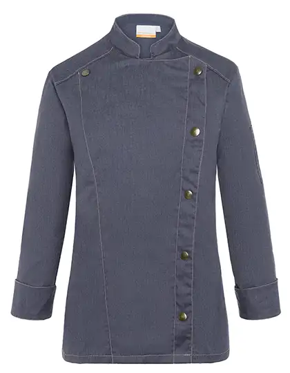 Ansicht 2 – Damen Kochjacke Jeans-Style (KY053)