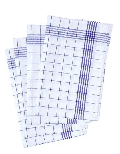 Ansicht 1 – Geschirrtuch kariert (10-er Pack) (KY076)