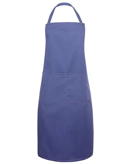 Ansicht 1 – Latzschürze Jeans-Style mit Tasche (KY100)